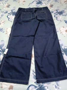 New Dark Blue Cargo Pant