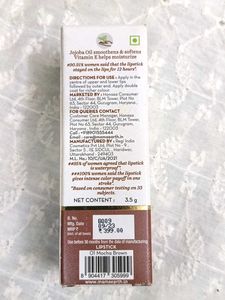 Mamaearth Lipstick "01 Mocha Brown"