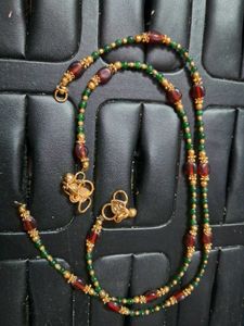 Elegant Beaded Anklet with Charm✨️✨️