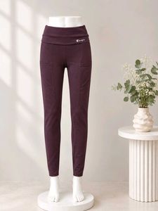 Champion Leggings - Deep Plum