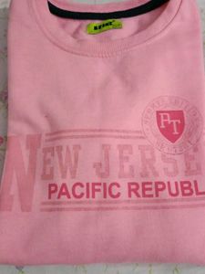 Stylish Pink “New Jersey” Kids Sweatshirt 💗