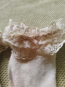 Girls Ruffle Trim Socks