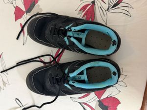 kids unisex Black &amp; Blue Athletic Sneakers