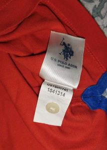 US Polo Assn. Men's Red Pol