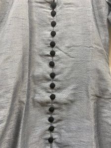 Women’s Grey Kurta With Black Palazzo
