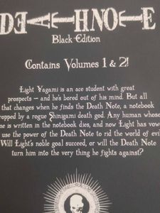 Death Note Black Edition Vol. 1 Manga