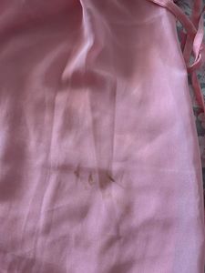 Chic Pink Ruffle Sleeve Dress