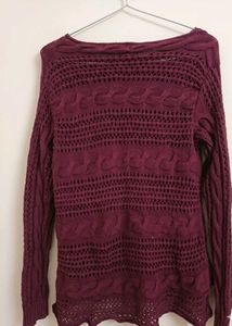 Clearance sale Maroon pullover  | Y2K VIBES🌟