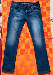 Bare Denim Blue Jeans
