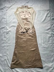 Elegant Champagne Gown