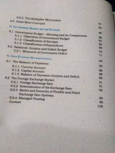 Macroeconomics book for class 12th Cbse