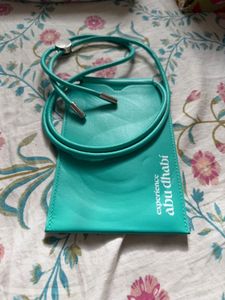 Turquoise Abu Dhabi Phone Pouch