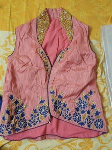3 Peice Floor Length Anarkali