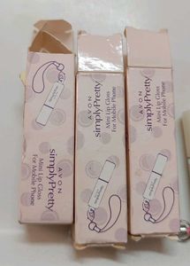 Avon Brand New Mini Lip Gloss Bundle With Box