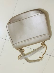 Elegant  Beige Shoulder Bag