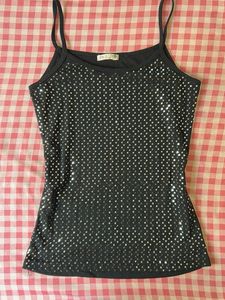 Y2K Sequin Cami Top