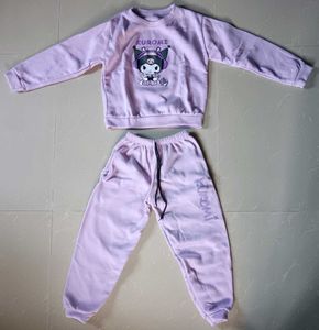 🇯🇵 Cute Kuromi Sweatshirt &amp; Jogger Set