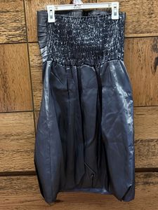 Strapless Ruched Party Dress
