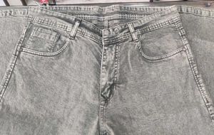 Gray Denim Jeans