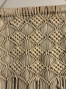 Boho Macrame Wall Hanging Art
