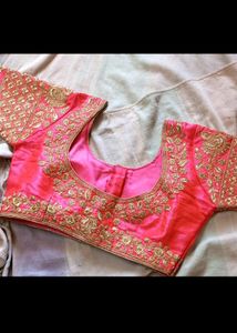 Traditional Ethnic Blouse With Disgns For Women