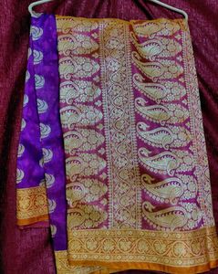 Beautiful Purple Saree