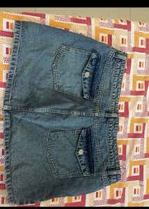 y2k denim shorts