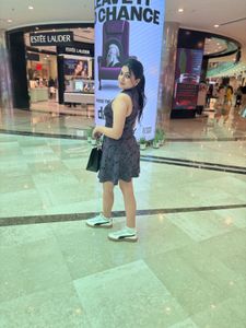 Stylish Printed Mini Dress