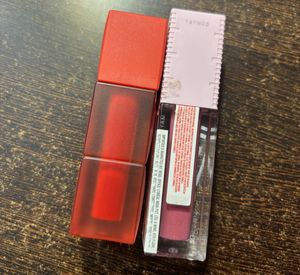 combo Maybelline Lifter Gloss &amp; Teddy Tint