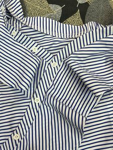 New Designer Chic Striped Ruffle Top