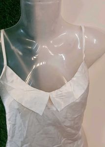 Glamorous Silky Soft Creamish Top