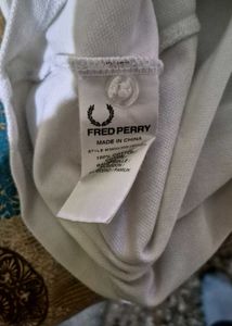 Og Fred Perry White Polo T-Shirt