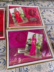Beautiful Chhaliya Full Lace Saree