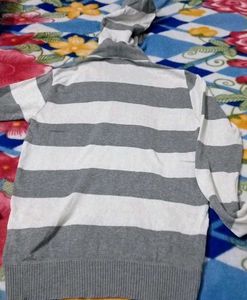 Striped Knit Sweater