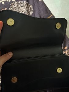 Elegant Black Clutch Bag