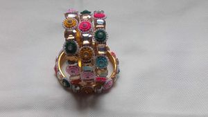 Colorful Ethnic Bangles Set✨🌈