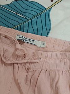 Pink Casual Joggers