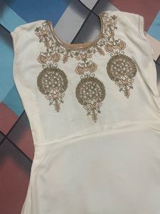 Shrug Gown Dress Pakistani Style