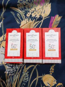 (Pack of 3) Dot &amp; Key Strawberry Dew Tinted Sunscr
