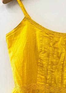 Chic Yellow Summer Dress
