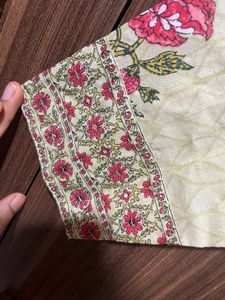 Beautiful Floral Print Kurta
