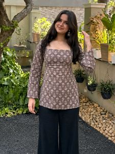 Elegant Brown Kurta