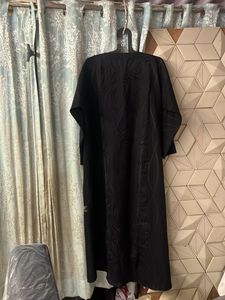 Elegant Black Abaya Gown