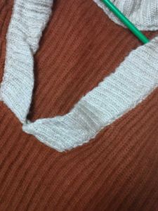 Cozy Savana Knit V-Neck Vest Sleeveless Top