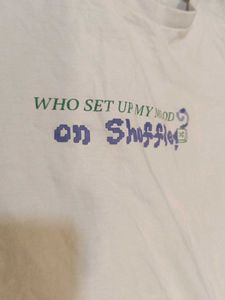 White Graphic T-Shirt
