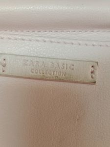 ZARA Peach Back Bag