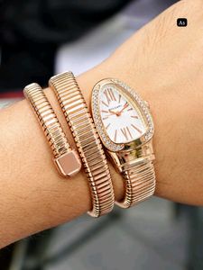 Elegant Rose Gold Bvlgari Watch