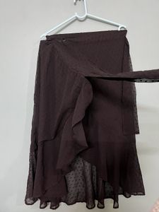 B1G1 Black Wrap Skirt