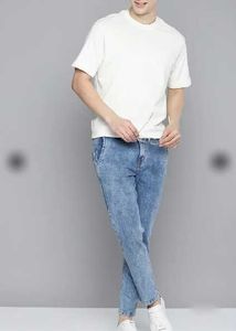 Man Slim Fit Heavy Fade Stretchable Jeans RH