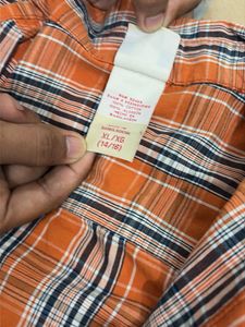 Men's Plaid Button-Down Shirt